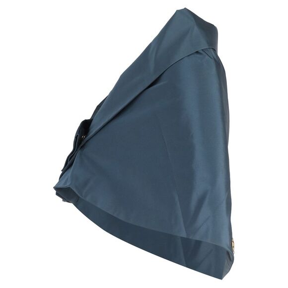 Prada Evening Cape in Blue Polyester - Picture 2 of 6